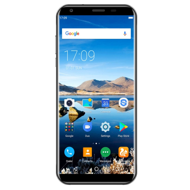 [HK Warehouse] OUKITEL K5, 2GB+16GB, Dual Back Cameras, Fingerprint Identification, 5.7 inch Android 7.0 MTK6737T Quad Core up to 1.5GHz, Network: 4G, Dual SIM(Blue)