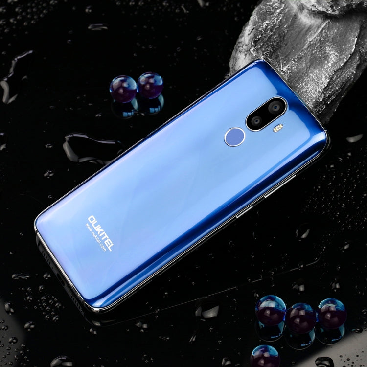 [HK Warehouse] OUKITEL K5, 2GB+16GB, Dual Back Cameras, Fingerprint Identification, 5.7 inch Android 7.0 MTK6737T Quad Core up to 1.5GHz, Network: 4G, Dual SIM(Blue)