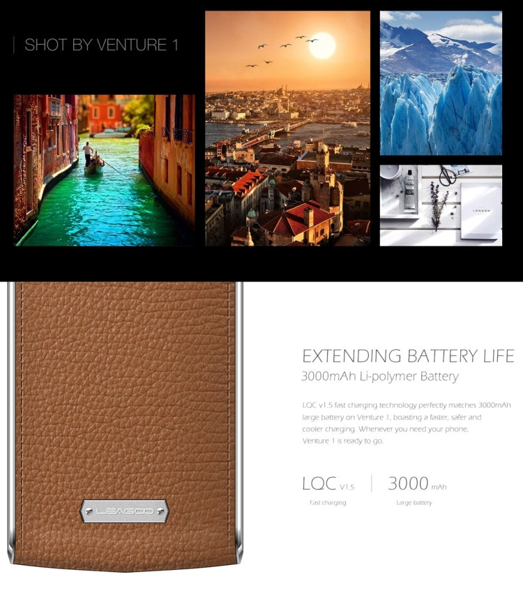 [HK Warehouse] LEAGOO V1, 3GB+16GB, Fingerprint ID, 5.0 inch Android 5.1 MTK6753 Octa Core 1.3GHz, Network: 4G