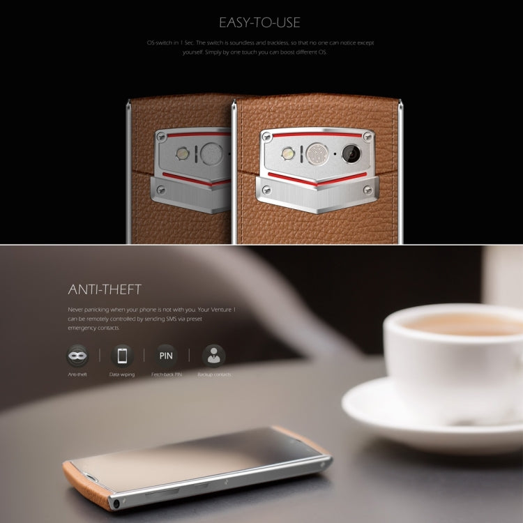 [HK Warehouse] LEAGOO V1, 3GB+16GB, Fingerprint ID, 5.0 inch Android 5.1 MTK6753 Octa Core 1.3GHz, Network: 4G
