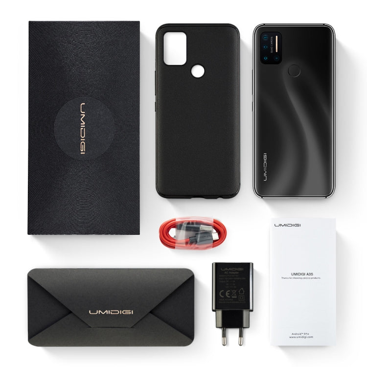 [HK Warehouse] UMIDIGI A7 Pro, 4GB+128GB, Quad Back Cameras, 4150mAh Battery, Face ID & Fingerprint Identification, 6.3 inch Android 10 Mediatek Helio P23 Octa Core up to 2.0GHz, Network: 4G, OTG