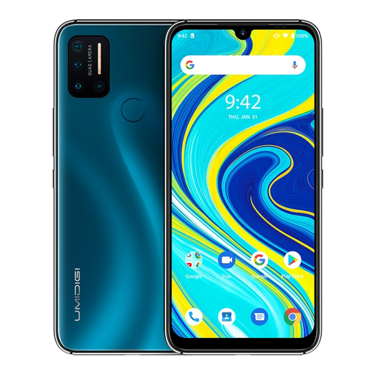 [HK Warehouse] UMIDIGI A7 Pro, 4GB+128GB, Quad Back Cameras, 4150mAh Battery, Face ID & Fingerprint Identification, 6.3 inch Android 10 Mediatek Helio P23 Octa Core up to 2.0GHz, Network: 4G, OTG