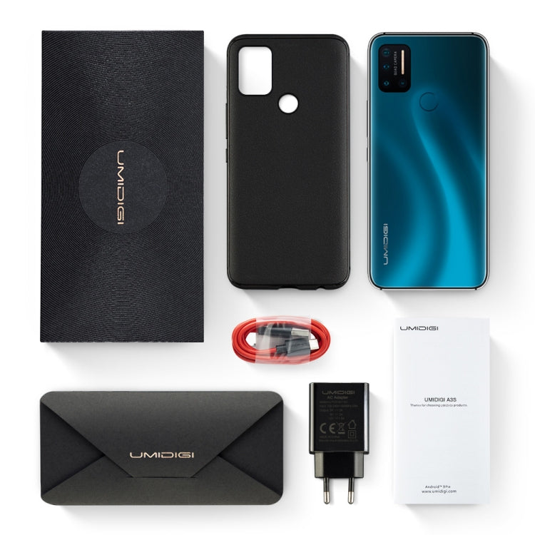 [HK Warehouse] UMIDIGI A7 Pro, 4GB+128GB, Quad Back Cameras, 4150mAh Battery, Face ID & Fingerprint Identification, 6.3 inch Android 10 Mediatek Helio P23 Octa Core up to 2.0GHz, Network: 4G, OTG