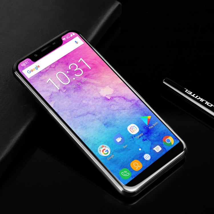 [HK Warehouse] OUKITEL U18, 4GB+64GB, Dual Back Cameras, Face & Fingerprint Identification, 5.85 inch Android 7.0 MTK6750T Octa Core up to 1.5GHz, Network: 4G, Dual SIM