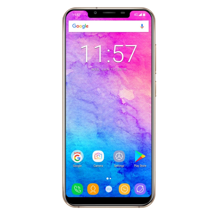 [HK Warehouse] OUKITEL U18, 4GB+64GB, Dual Back Cameras, Face & Fingerprint Identification, 5.85 inch Android 7.0 MTK6750T Octa Core up to 1.5GHz, Network: 4G, Dual SIM