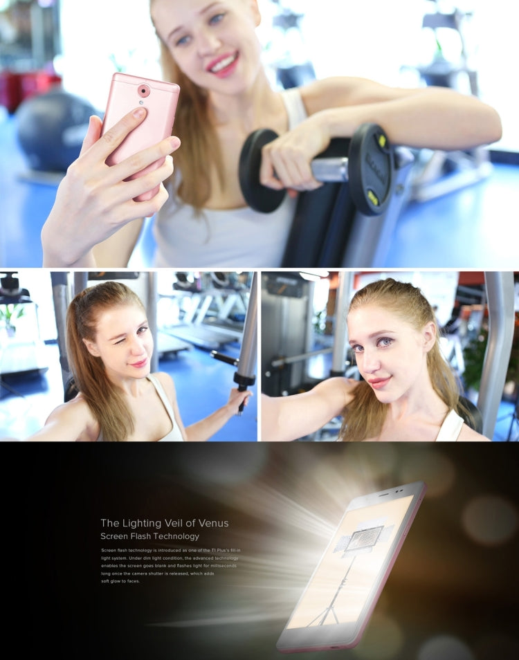 [HK Warehouse] LEAGOO T1 Plus, 3GB+16GB, Stylish Selfie, Fingerprint ID 3.0, 5.5 inch 2.5D Arc, Android 6.0, MTK6737 Quad Core up to 1.3GHz, Network: 4G (Titanium Grey)