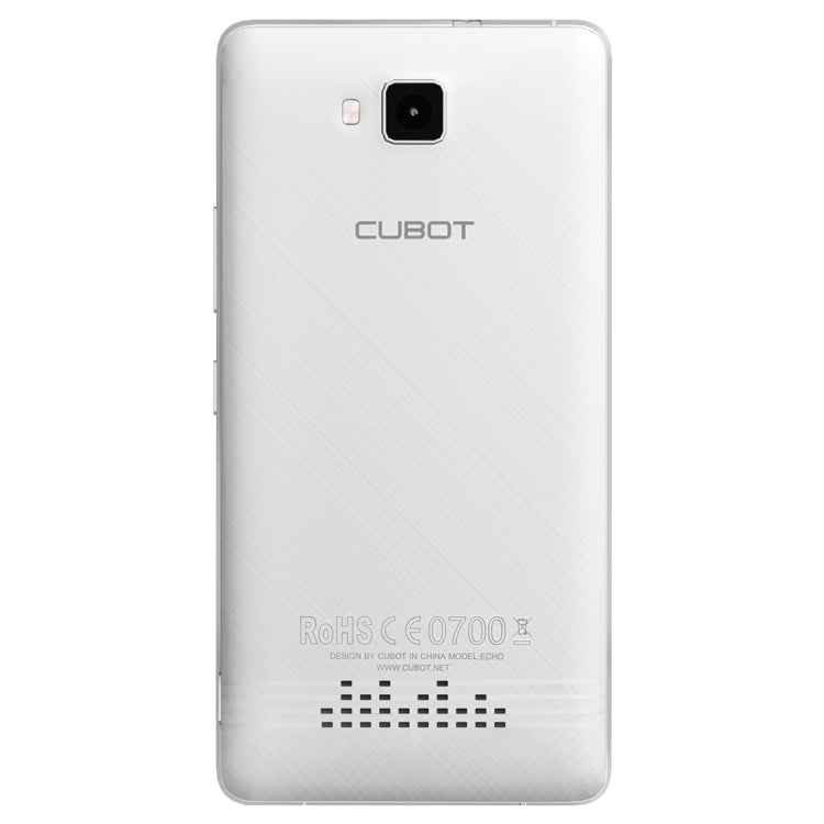[HK Warehouse] CUBOT Echo, 2GB+16GB, 5.0 inch Android 6.0 MTK6580 Quad-Core 1.3GHz, Network: 3G, Dual SIM