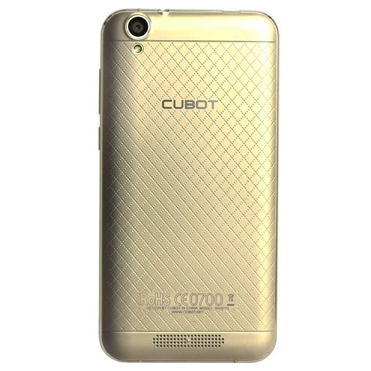[HK Warehouse] CUBOT Manito, 3GB+16GB, 5.0 inch Android 6.0 MTK6737 Quad-Core 1.3GHz, Network: 4G, Dual SIM
