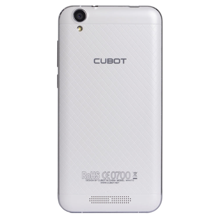 [HK Warehouse] CUBOT Manito, 3GB+16GB, 5.0 inch Android 6.0 MTK6737 Quad-Core 1.3GHz, Network: 4G, Dual SIM