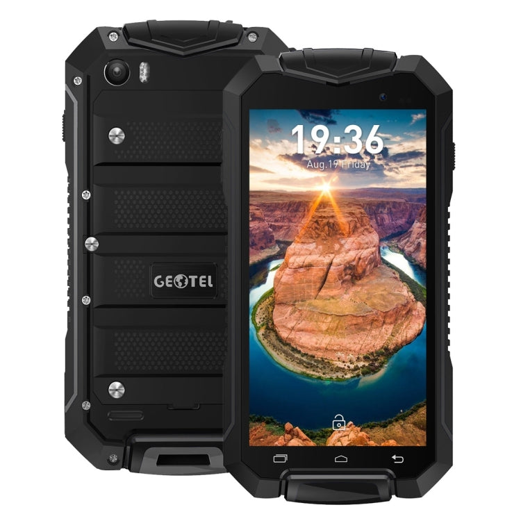 Geotel A1 Triple Proofing Phone, 1GB+8GB, Waterproof Dustproof Shockproof, 4.5 inch Android 7.0 MTK6580M Quad Core, Network: 3G, GPS, BT, WiFi, FM, Dual SIM
