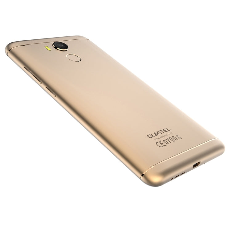 [HK Warehouse] OUKITEL U15 Pro, 3GB+32GB, Press Fingerprint Identification, 5.5 inch 2.5D Curved Sharp Screen Android 6.0 MTK6753 Octa Core up to 1.3GHz, Network: 4G