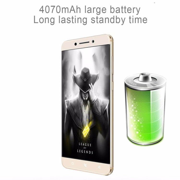 Letv Le Pro 3, 4GB+64GB, Fingerprint Identification, 5.5 inch 2.5D Arc EUI 5.8 Qualcomm Snapdragon 821 Quad Core up to 2.35GHz, Network: 4G, Zhang Yimou Edition(Gold)