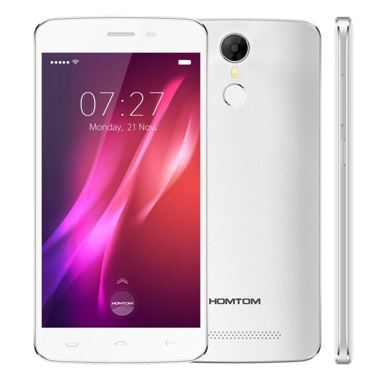 [HK Warehouse] HOMTOM HT27, 1GB+8GB, Fingerprint Identification, CD Pattern Cover, 5.5 inch Android 6.0, MTK6580 Quad Core up to 1.3GHz, Network: 3G, Dual SIM, OTA, WiFi, Bluetooth, GPS, FM