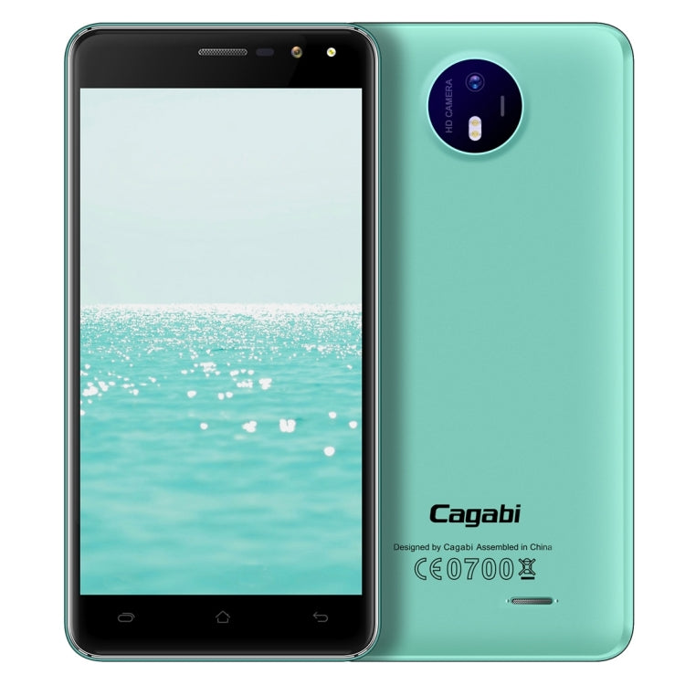 Cagabi ONE, 1GB+8GB, 5.0 inch 2.5D Android 6.0 MTK6580A Quad Core up to 1.3GHz, Network: 3G, OTA, GPS, FM, BT, WiFi