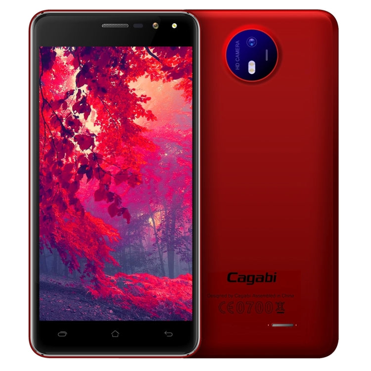 Cagabi ONE, 1GB+8GB, 5.0 inch 2.5D Android 6.0 MTK6580A Quad Core up to 1.3GHz, Network: 3G, OTA, GPS, FM, BT, WiFi