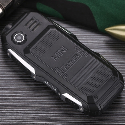 HAIYU H1 1.8 inch Triple Proofing Elder Phone, Waterproof Shockproof Dustproof,  2800mAh Battery, 21 Keys, LED Flashlight, FM, Dual SIM