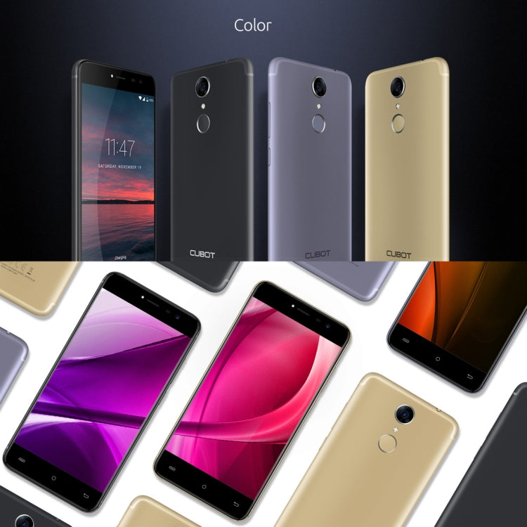 [HK Warehouse] CUBOT Note Plus, 3GB+32GB, Fingerprint Identification, 5.2 inch Android 7.0 MTK6737T Quad-Core up to 1.5GHz, Network: 4G, Dual SIM(Gold)