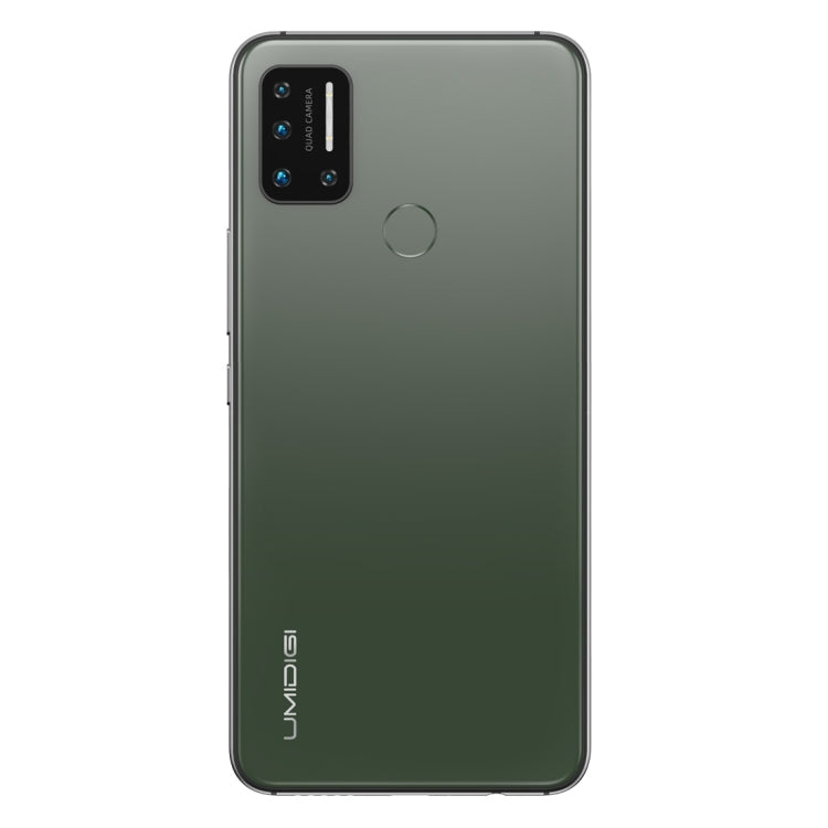 [HK Warehouse] UMIDIGI A7, 4GB+64GB, Quad Back Cameras, 4150mAh Battery, Face ID & Fingerprint Identification, 6.49 inch Android 10 Mediatek Helio P20 Octa Core up to 2.3GHz, Network: 4G, OTG
