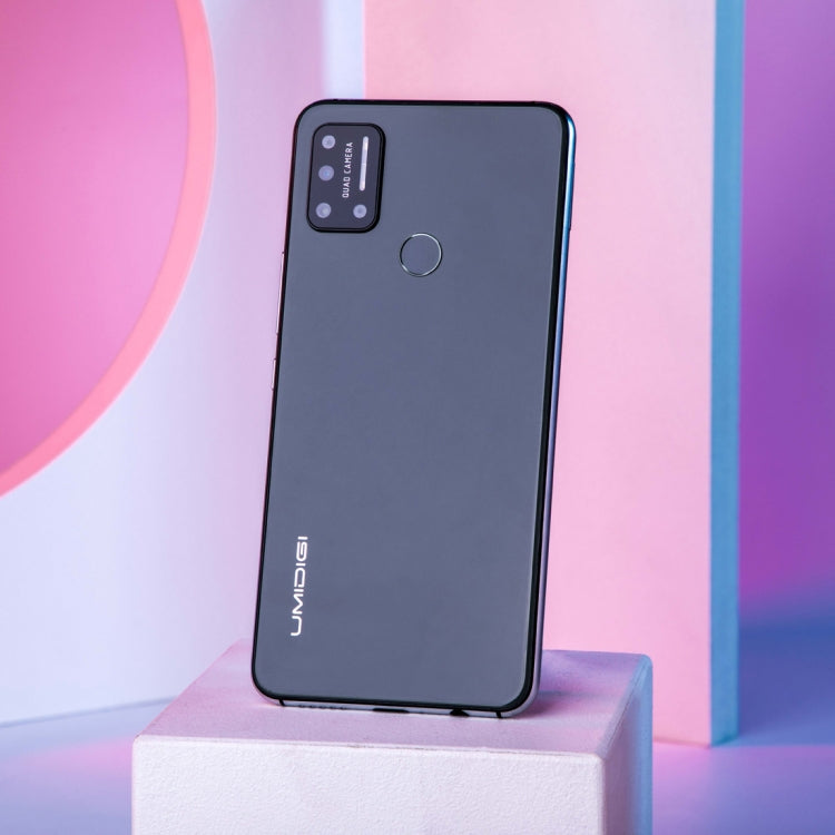 [HK Warehouse] UMIDIGI A7, 4GB+64GB, Quad Back Cameras, 4150mAh Battery, Face ID & Fingerprint Identification, 6.49 inch Android 10 Mediatek Helio P20 Octa Core up to 2.3GHz, Network: 4G, OTG