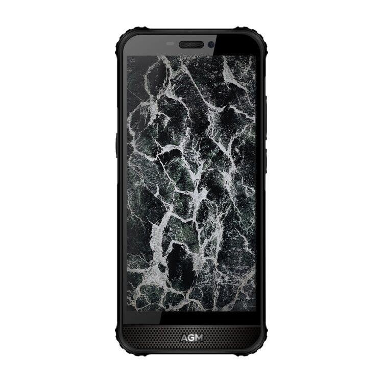 [HK Warehouse] AGM A10 Rugged Phone, 6GB+128GB, IP68 Waterproof Dustproof Shockproof, Fingerprint Identification, 4400mAh Battery, 5.7 inch Android 9.0 Unisoc ums312 (T310) Quad Core up 2.0GHz, Network: 4G, NFC(Black)
