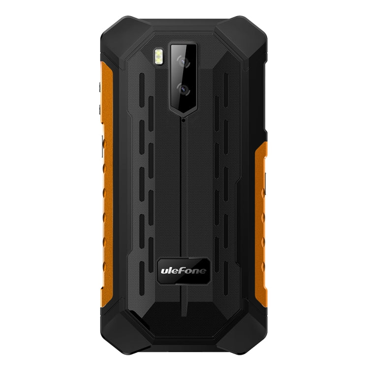 [HK Warehouse] Ulefone Armor X5 Rugged Phone, 3GB+32GB, IP68/IP69K Waterproof Dustproof Shockproof, Dual Back Cameras, Face Identification, 5000mAh Battery, 5.5 inch Android 10.0 MTK6762 Octa Core 64-bit up to 1.8GHz, OTG, NFC, Network: 4G(Orange)