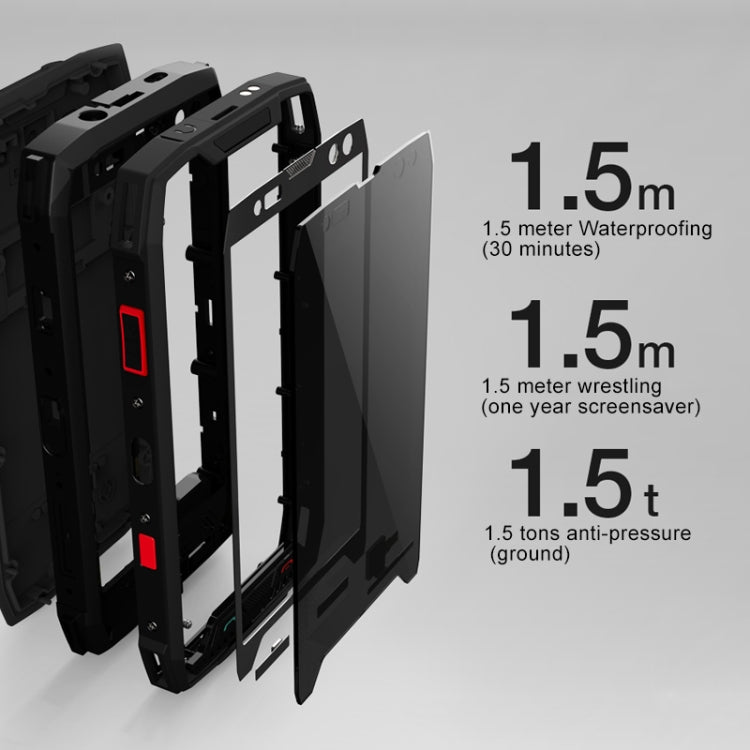 Conquest S11, 4GB+64GB, Walkie Talkie Function, RFID, 2W DMR, 7000mAh Battery, IP68 Waterproof Dustproof Shockproof, Fingerprint Identification, 5.0 inch Android 7.0 MTK6757 Octa Core up to 2.6GHz, Network: 4G, NFC, RFID, POC(Yellow)