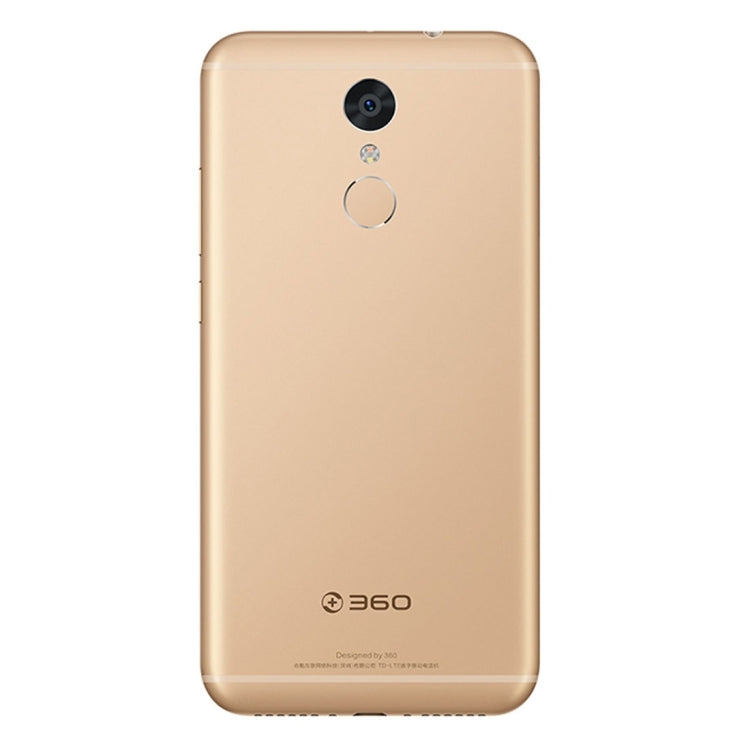 360 N4S, 4GB+32GB, Fingerprint Identification, 5000mAh Battery, 5.5 inch Android 6.0 MTK Helio X20 Deca Core 2.1GHz, Support OTG, Dual SIM, Network: 4G(Gold)