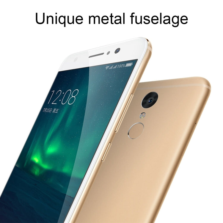 360 N4S, 4GB+32GB, Fingerprint Identification, 5000mAh Battery, 5.5 inch Android 6.0 MTK Helio X20 Deca Core 2.1GHz, Support OTG, Dual SIM, Network: 4G(Gold)