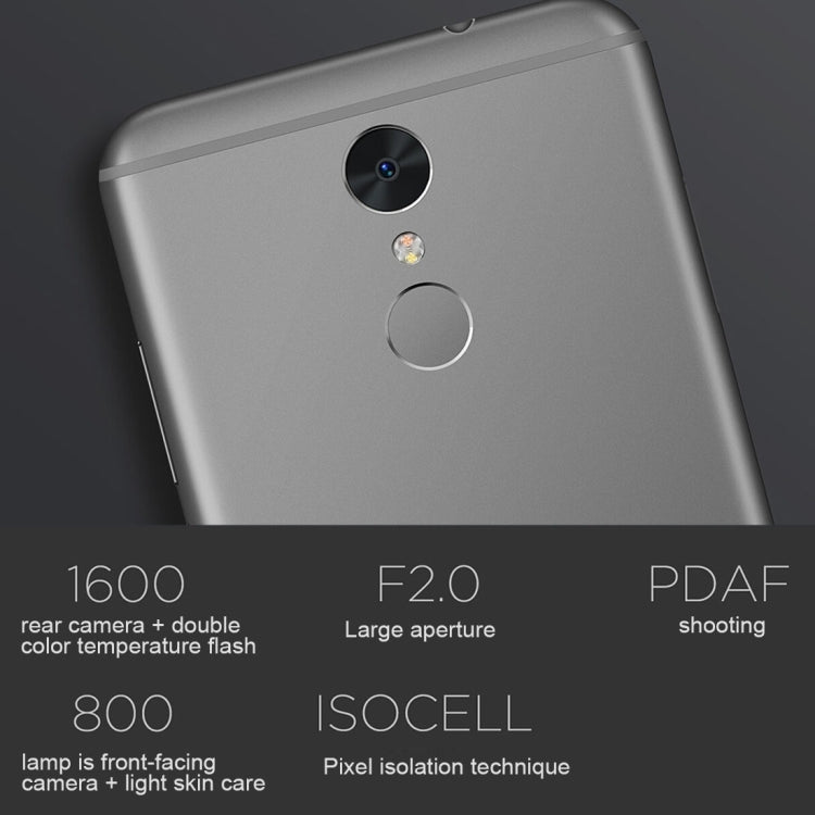 360 N4S, 4GB+32GB, Fingerprint Identification, 5000mAh Battery, 5.5 inch Android 6.0 MTK Helio X20 Deca Core 2.1GHz, Support OTG, Dual SIM, Network: 4G(Gold)