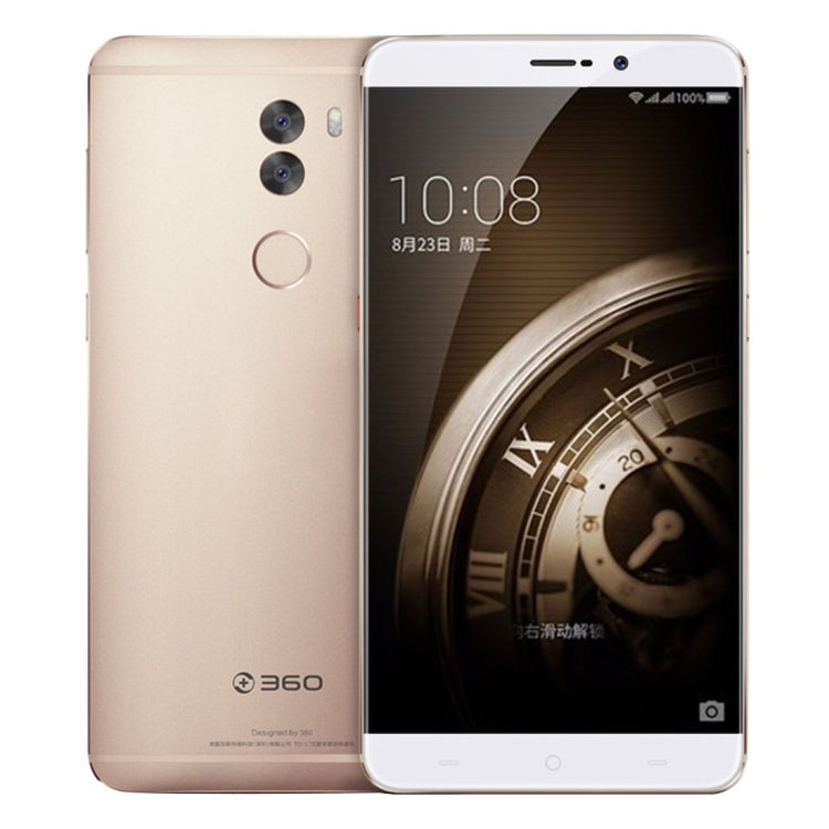 360 Q5 Plus / 1509-A00, 6GB+128GB, Dual Back Cameras, Fingerprint Identification, 6 inch Android 6.0 Qualcomm Snapdragon 820 Quad Core 2.15GHz, Support OTG, Dual SIM, Network: 4G(Gold)
