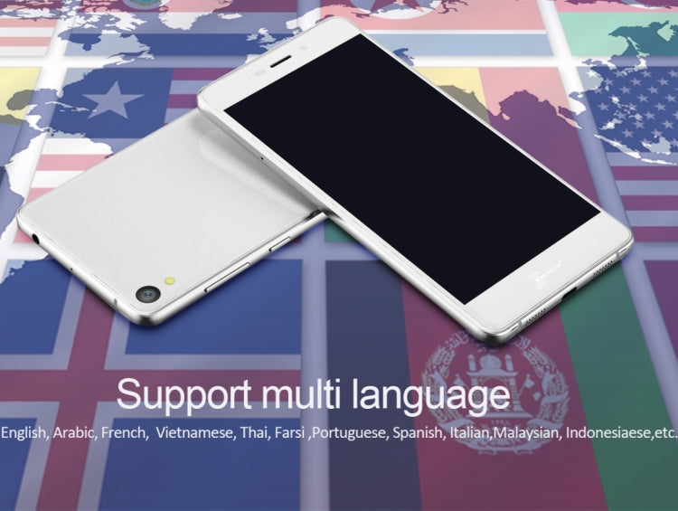 [HK Warehouse] KEN XIN DA R6, 2GB+16GB, Dual SIM, Dual Camera, 6.9mm Ultrathin, 5.2 inch FHD 2.5D Curved Screen, Android 6.0, MTK6753 Octa Core 1.3GHz, Support Bluetooth, GPS, Network: 4G(Champagne Gold)