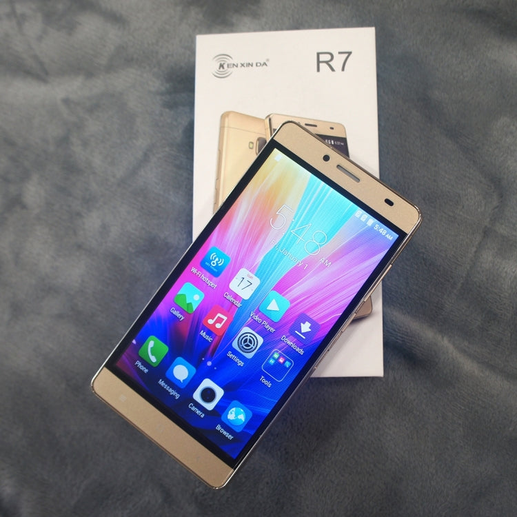 [HK Warehouse] KEN XIN DA R7, 1GB+8GB, Dual SIM, Dual Camera, 5.5 inch Screen, Android 5.1, SC7731 1.3GHz, Support WiFi, Bluetooth, GPS, FM, Network: 3G