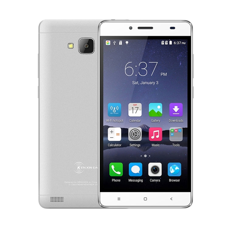 [HK Warehouse] KEN XIN DA R7, 1GB+8GB, Dual SIM, Dual Camera, 5.5 inch Screen, Android 5.1, SC7731 1.3GHz, Support WiFi, Bluetooth, GPS, FM, Network: 3G