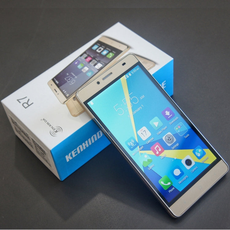 [HK Warehouse] KEN XIN DA R7, 1GB+8GB, Dual SIM, Dual Camera, 5.5 inch Screen, Android 5.1, SC7731 1.3GHz, Support WiFi, Bluetooth, GPS, FM, Network: 3G