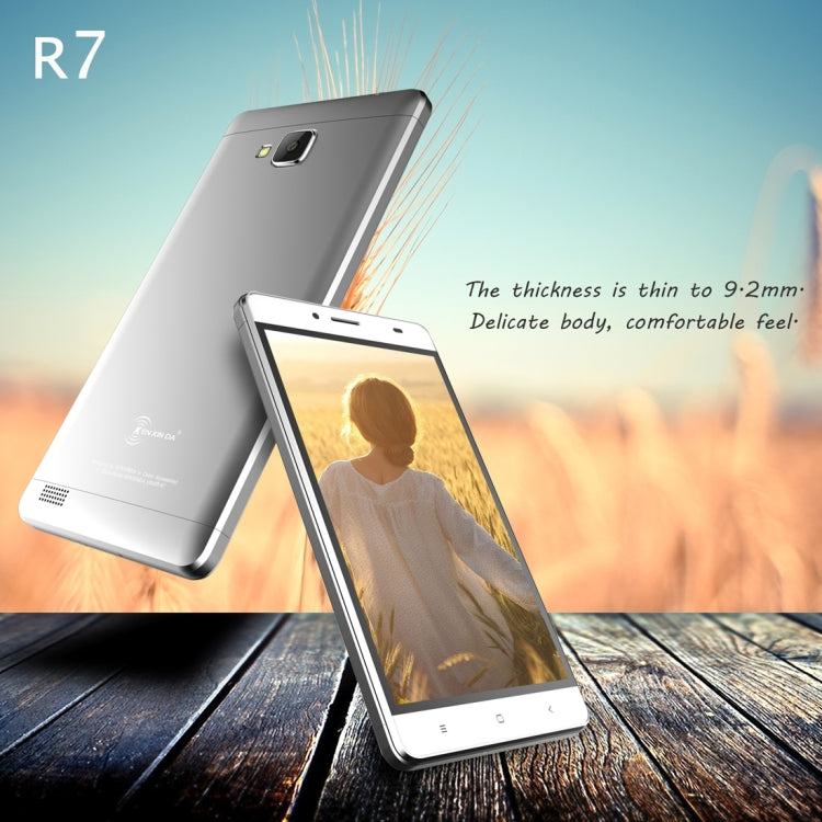 [HK Warehouse] KEN XIN DA R7, 1GB+8GB, Dual SIM, Dual Camera, 5.5 inch Screen, Android 5.1, SC7731 1.3GHz, Support WiFi, Bluetooth, GPS, FM, Network: 3G