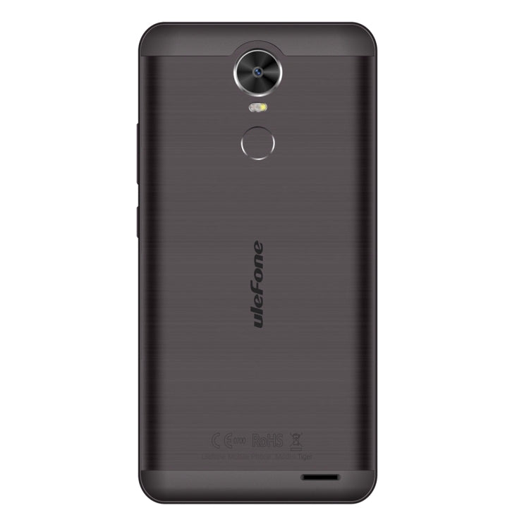 [HK Warehouse] Ulefone Tiger, 2GB+16GB, SONY 4200mAh Big Battery, Back Fingerprint Identification, Brushed Metal Body, 5.5 inch HD Screen, Android 6.0 OS, MT6737 Quad Core 1.3GHz, Support OTG & 128GB TF Card, Network: 4G/3G/2G