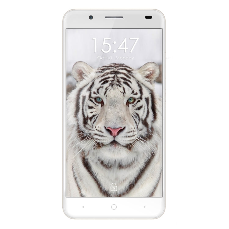 [HK Warehouse] Ulefone Tiger, 2GB+16GB, SONY 4200mAh Big Battery, Back Fingerprint Identification, Brushed Metal Body, 5.5 inch HD Screen, Android 6.0 OS, MT6737 Quad Core 1.3GHz, Support OTG & 128GB TF Card, Network: 4G/3G/2G