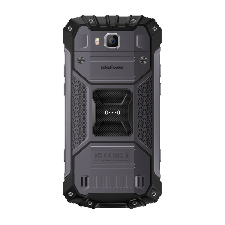 [HK Warehouse] Ulefone Armor 2 Rugged Phone, 6GB+64GB, IP68 Waterproof Dustproof Shockproof, Fingerprint Identification, 5.0 inch Android 7.0 MTK Helio P25 Octa Core 64-bit up to 2.6GHz, Network: 4G, NFC, OTG, Dual SIM