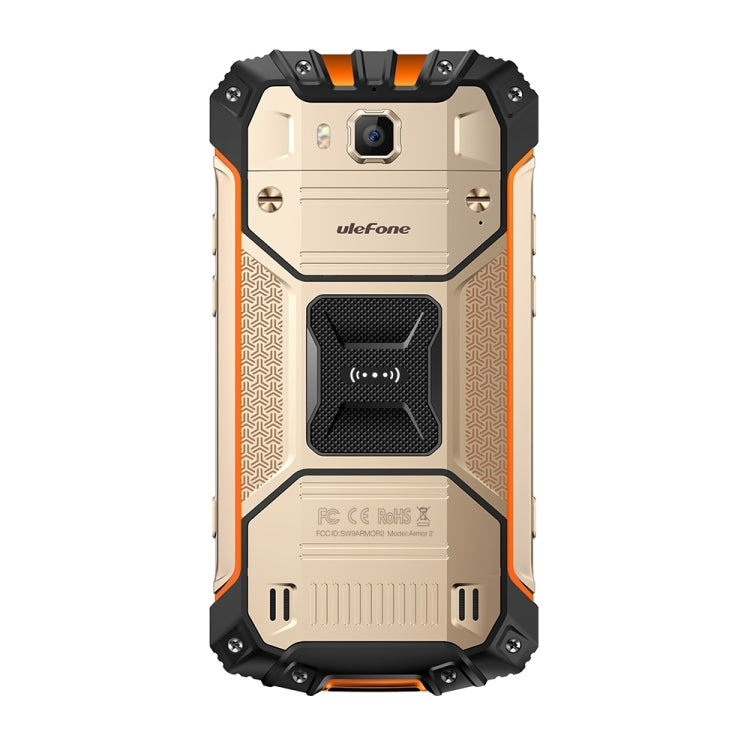 [HK Warehouse] Ulefone Armor 2 Rugged Phone, 6GB+64GB, IP68 Waterproof Dustproof Shockproof, Fingerprint Identification, 5.0 inch Android 7.0 MTK Helio P25 Octa Core 64-bit up to 2.6GHz, Network: 4G, NFC, OTG, Dual SIM