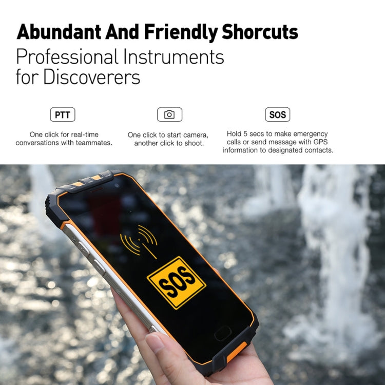 [HK Warehouse] Ulefone Armor 2S Triple Proofing Phone, 2GB+16GB, IP68 Waterproof Dustproof Shockproof, Fingerprint Identification, 5.0 inch Sharp Android 7.0 MTK6737T Quad Core 64-bit up to 1.5GHz, Network: 4G, NFC, OTG, VoLTE