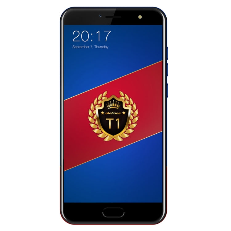 [HK Warehouse] Ulefone T1, 6GB+128GB, Front Fingerprint Identification, Dual Back Cameras, 5.5 inch Android 7.0 MTK Helio P25 Octa Core 64-bit up to 2.6GHz, OTG, Network: 4G, Dual SIM