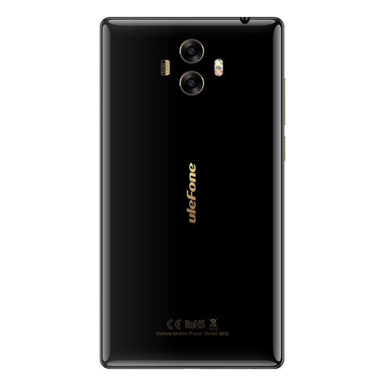 [HK Warehouse] Ulefone MIX, 4GB+64GB, Front Fingerprint Identification, Dual Back Cameras, 5.5 inch Android 7.0 MTK6750T Octa Core 64-bit up to 1.5GHz, OTG, Network: 4G, Dual SIM