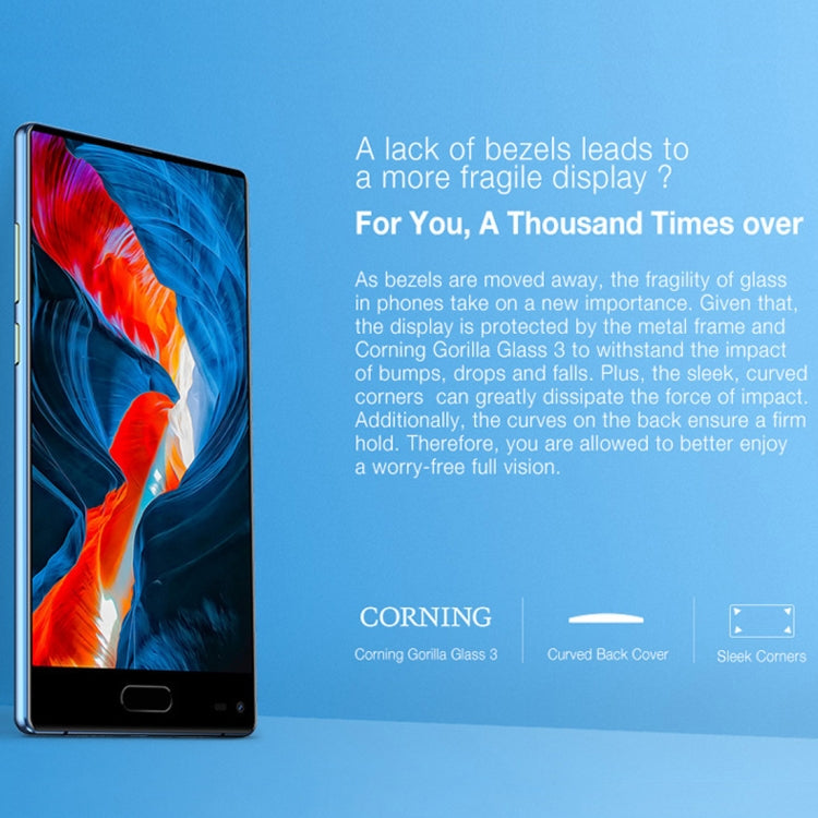 [HK Warehouse] Ulefone MIX, 4GB+64GB, Front Fingerprint Identification, Dual Back Cameras, 5.5 inch Android 7.0 MTK6750T Octa Core 64-bit up to 1.5GHz, OTG, Network: 4G, Dual SIM