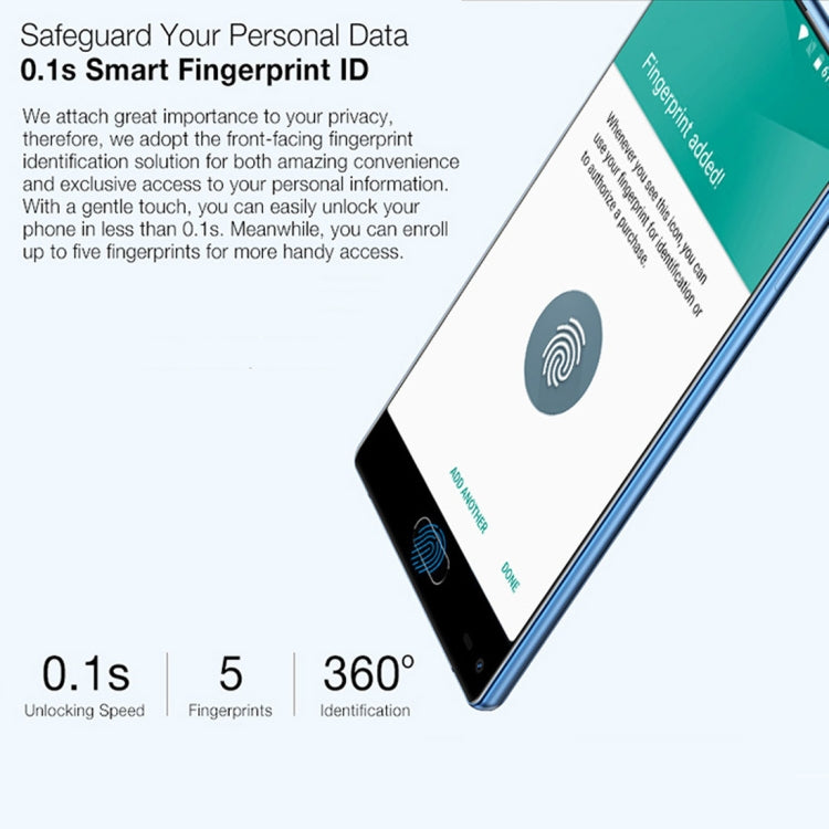 [HK Warehouse] Ulefone MIX, 4GB+64GB, Front Fingerprint Identification, Dual Back Cameras, 5.5 inch Android 7.0 MTK6750T Octa Core 64-bit up to 1.5GHz, OTG, Network: 4G, Dual SIM