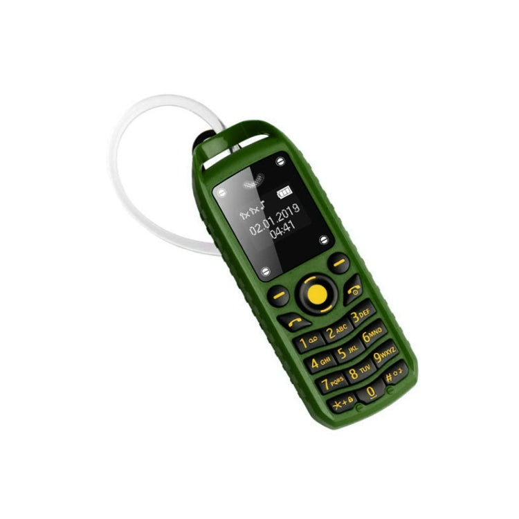 Mini B25 Headphone Mobile Phone, Hands Free Bluetooth Dialer Headphone, MP3 Music, Dual SIM, Network: 2G