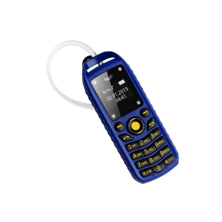 Mini B25 Headphone Mobile Phone, Hands Free Bluetooth Dialer Headphone, MP3 Music, Dual SIM, Network: 2G