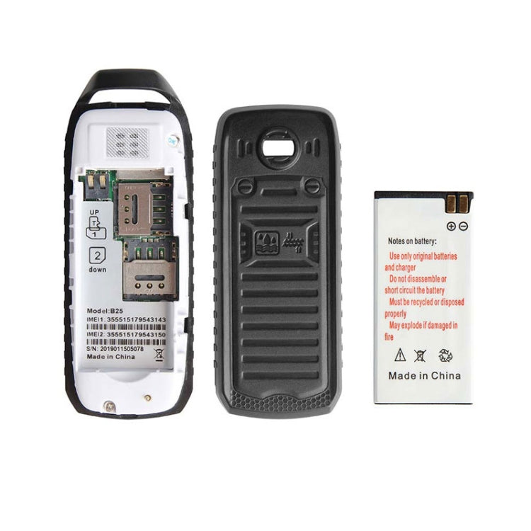 Mini B25 Headphone Mobile Phone, Hands Free Bluetooth Dialer Headphone, MP3 Music, Dual SIM, Network: 2G