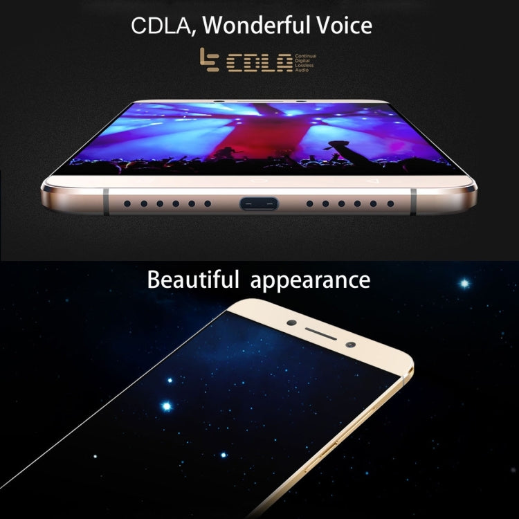 Letv Le S3 X622, 3GB+32GB, Fingerprint Identification, 5.5 inch EUI 5.8 (Android 6.0) MTK Helio X20 Deca Core up to 2.3GHz, Network: 4G(Gold)