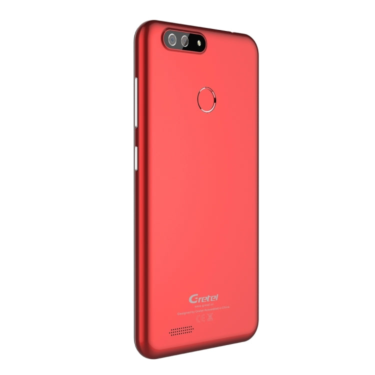 [HK Warehouse] Gretel S55, 1GB+16GB, Dual Back Cameras, Fingerprint Identification,  5.5 inch Android 7.0  MTK6580A Quad Core up to 1.3GHz, Network: 3G, Dual SIM