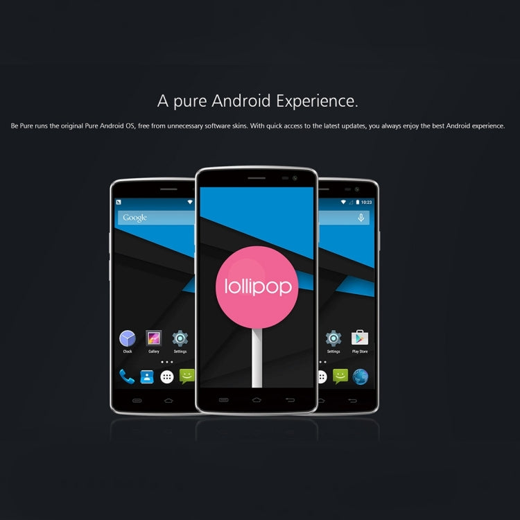 [HK Warehouse] Ulefone Be Pure Lite,  1GB+8GB, 5.0 inch Android 6.0 MTK6580 Quad Core up to 1.3GHz, Network: 3G,  Dual SIM